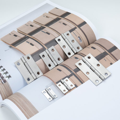 304 stainless steel small hinge gift box wooden cabinet sma