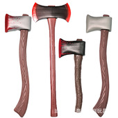 万圣节cosplay玩具斧头套装 扮道具陀螺 恐怖搞怪狼牙棒道具服饰装