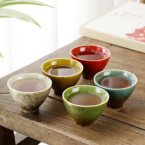 Ceramic Teacup Master Cup Ceramic Teacup Light Luxury Kung
