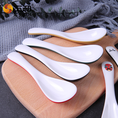 Imitation porcelain melamine tableware, Chinese hotpot spoo