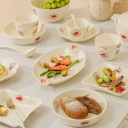 High aesthetic bowl, plate, tableware, ceramic bowl, soup b