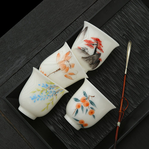 Pu Yu Bing Zhong underglaze color hand-painted large master