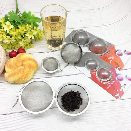 散装不锈钢茶球 泡茶器 调料球 味宝 茶漏滤茶器 卤料球 调味球