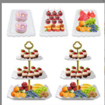 Nordic afternoon tea Dim sum tray dessert table cake rack m