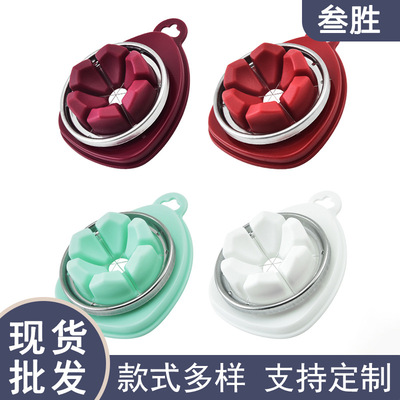 切蛋器花式鸡蛋切片器分瓣松花皮蛋分割器创意切块切丁