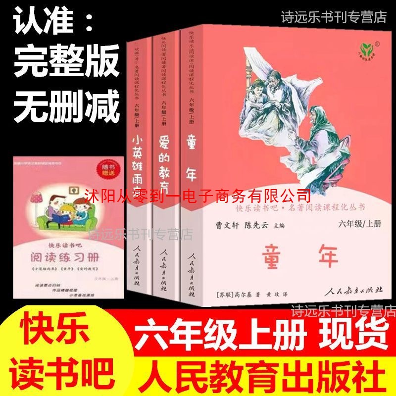 练字帖人教版快乐读书吧六年级上册爱的教育小英雄雨来童年完整版