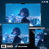 孤独摇滚山田凉8K超清壁纸iphone苹果安卓手机电脑1ipad平板壁纸