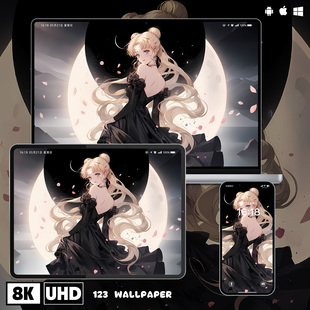 美少女战士月野兔二次元 高清壁纸苹果安卓手机电脑ipad平板壁纸