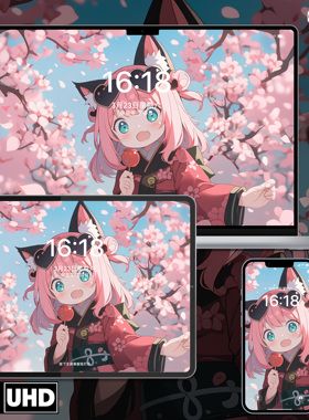 间谍过家家阿尼亚二次元-207iphone苹果手机mac电脑ipad平板壁纸