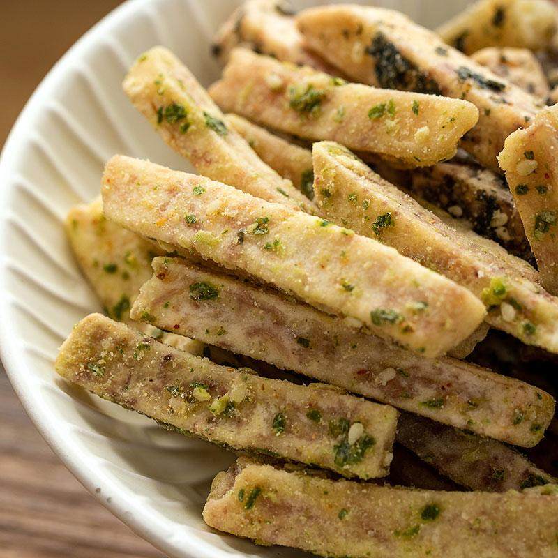 荔浦芋头条香脆芋头干网红解馋零食酥脆海苔蟹黄葱香三味芋头条