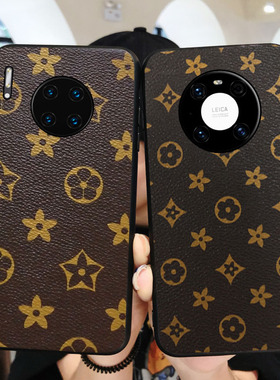 m40适用华为Mate40pro手机壳p40十mte30epro老花+魅特30e曲屏proe