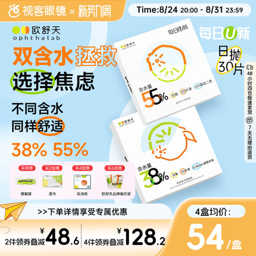 加购加送好礼 每日U新