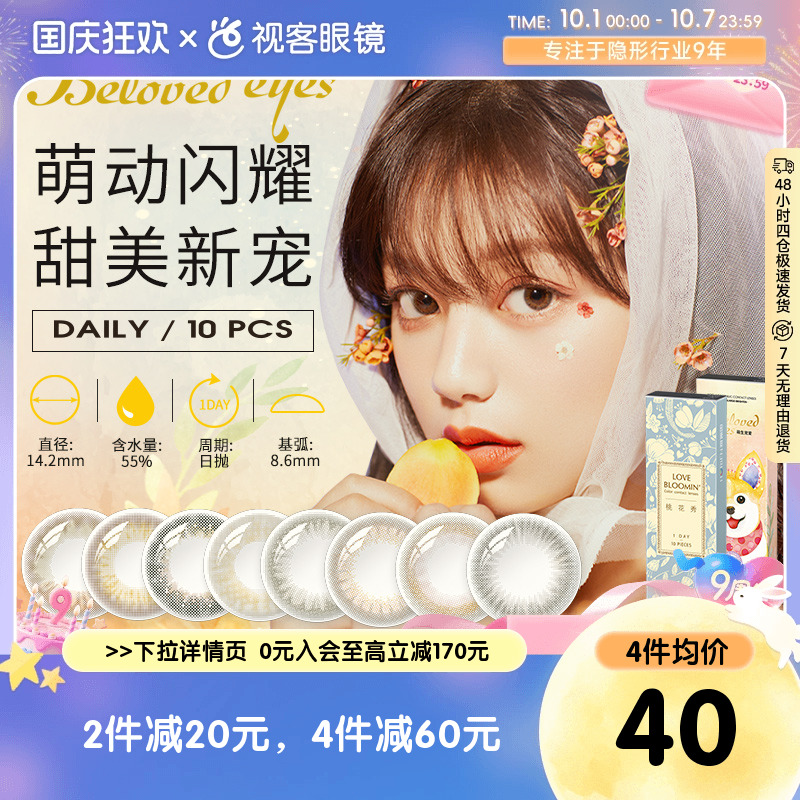 新品上市，双眼光度不同请买2盒！