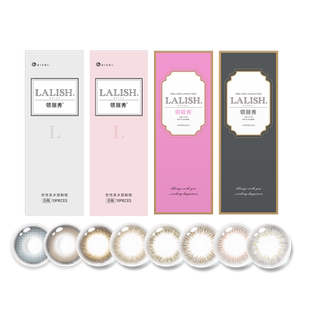 【直播专属】aisei爱谢EverColor/LALISH日抛10片*6盒隐形美瞳
