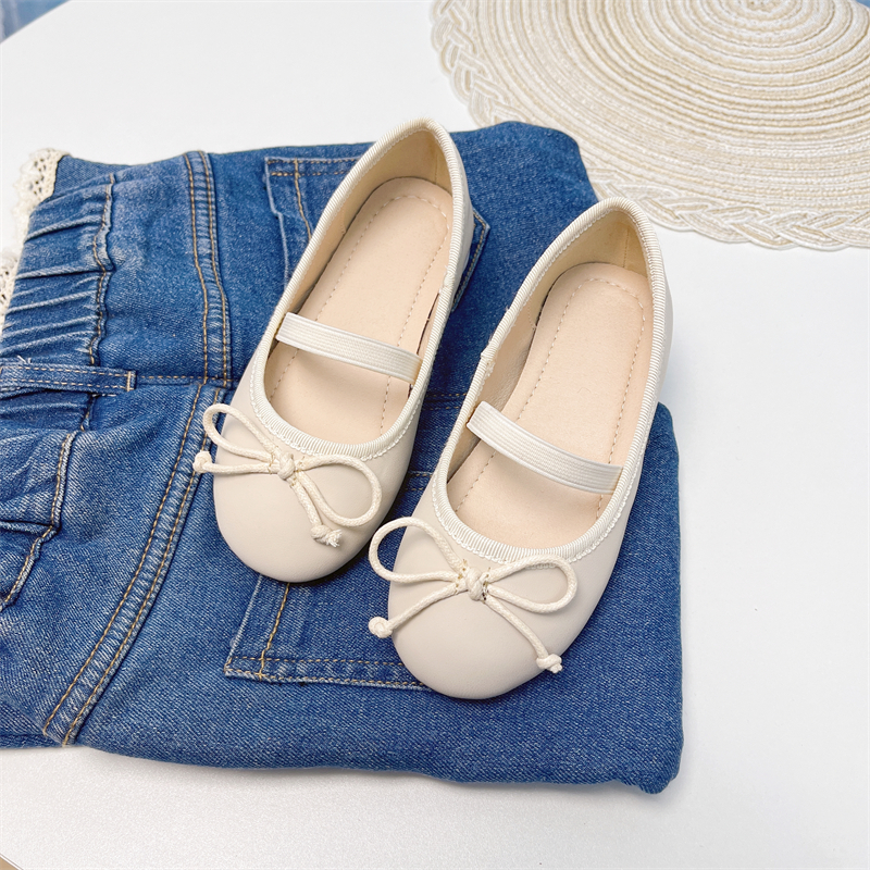 2025新款夏季蝴蝶结浅口软底单鞋