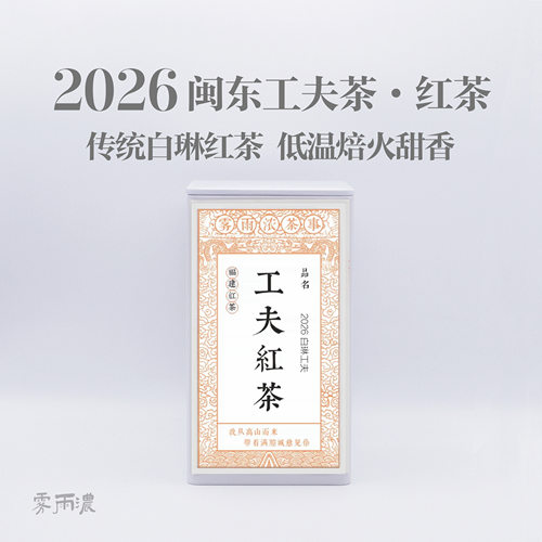 白琳工夫红茶闽红代表作甜香温和