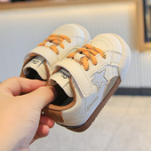 新款 防滑软底学步婴幼儿鞋 宝宝鞋 百搭板鞋 子 男女儿童小白鞋 春秋季