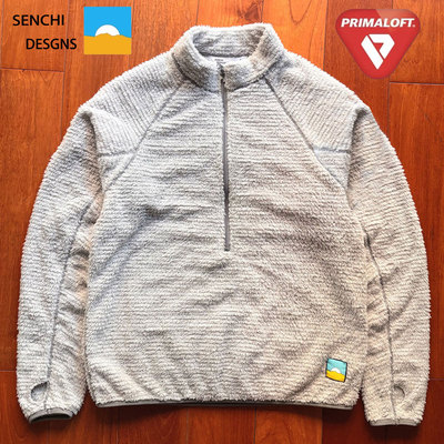 senchi Primaloft evolve P棉轻量半拉链抓绒长袖动态保温中间层