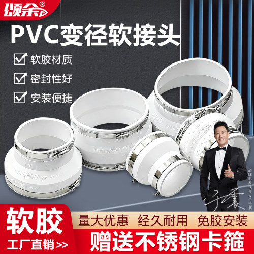 pvc变径软性接头风机连接件