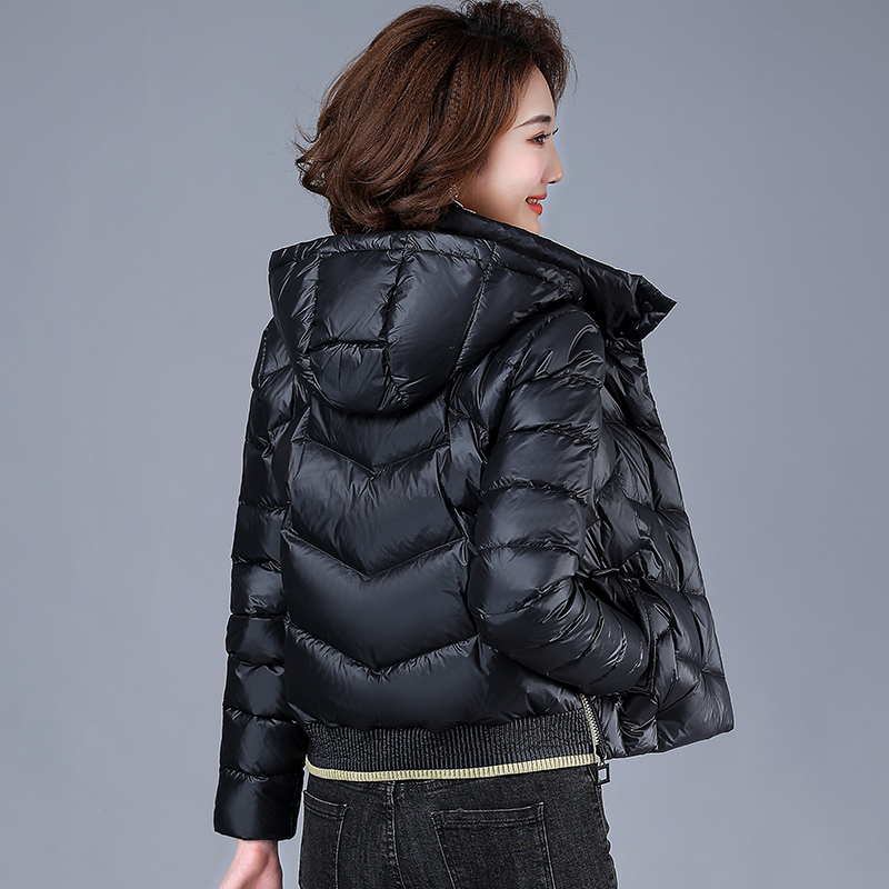 小棉袄袄新款亮面韩版宽松羽绒棉