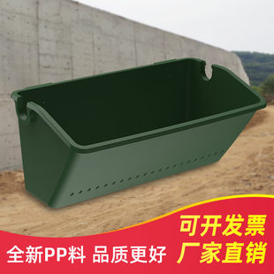 室外园林市政工程植物墙花盆容器垂直立体绿化壁挂组合种植盒塑料