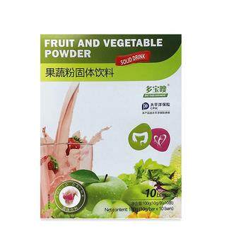 多宝嗖果蔬粉酵素固体饮料西柚青梅乌梅低聚果糖粉益生元海吃正品
