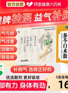 修正参苓白术散中成药中药健脾胃养脾散参苓白术散丸湿气祛湿脾虚