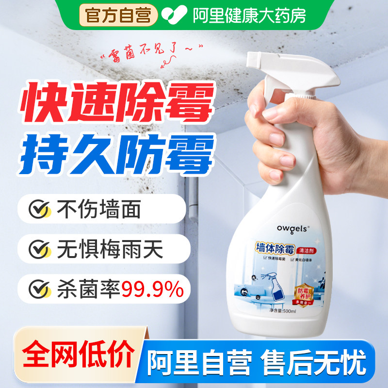 墙体除霉清洁剂多功能去霉斑霉菌墙面去污神器家用白墙防霉剂啫喱