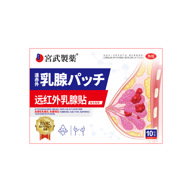 乳腺增生硬块疏通囊肿炎中药贴蒲公英茶吃什么药热敷包膏