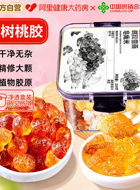 桃胶正品云南天然桃花泪桃胶雪燕皂角米无杂质新货野生组合搭银耳