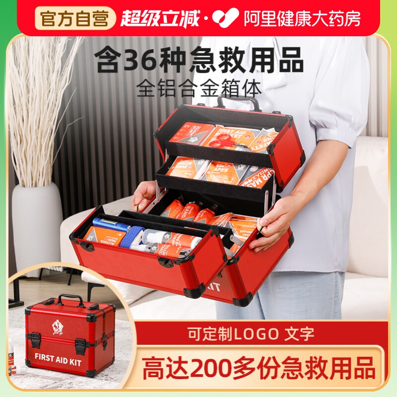 国家标准M281745医药应急箱图片