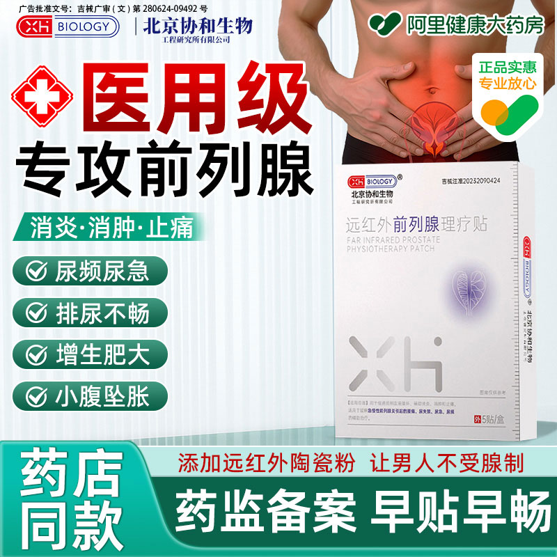 【专攻男腺】解决男题丨一贴舒畅