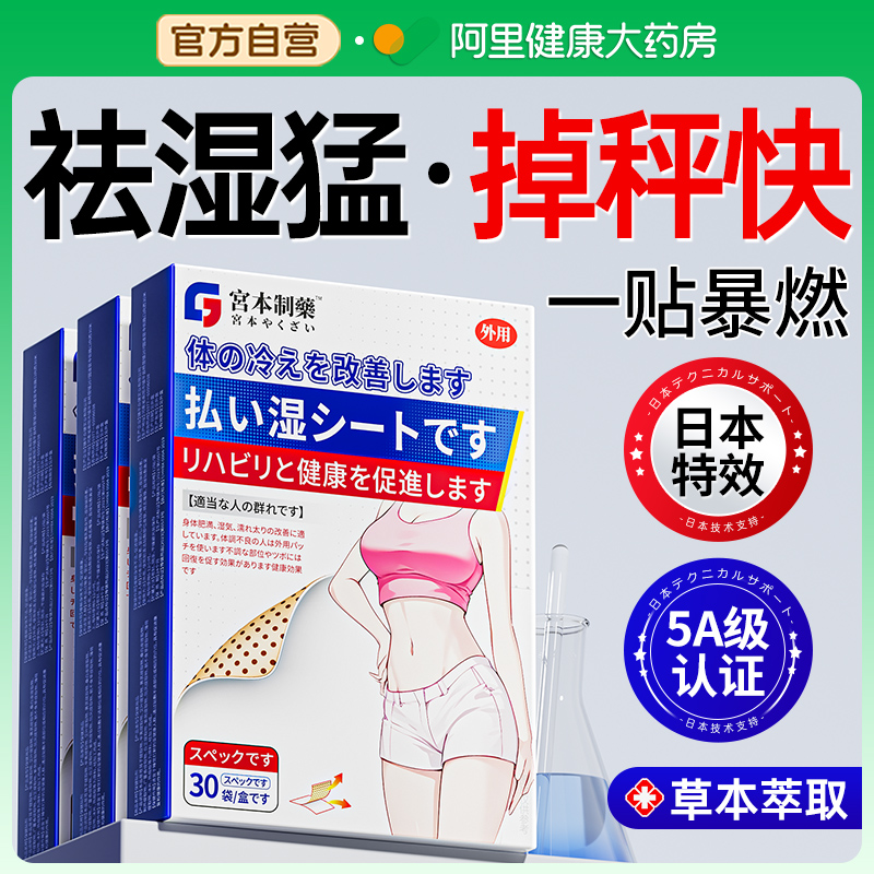 【日本特效】一贴暴燃祛湿贴