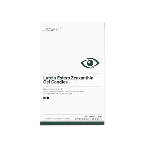 JSAWELL叶黄素酯玉米黄质凝胶糖果21g(700mg/粒*30粒)