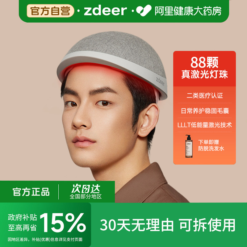 左点激光生发仪医用级红光生发头盔生发帽防脱发LLLT低能量激光图片