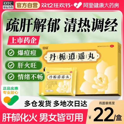 【自营】【恩威】丹栀逍遥丸6g*13袋/盒