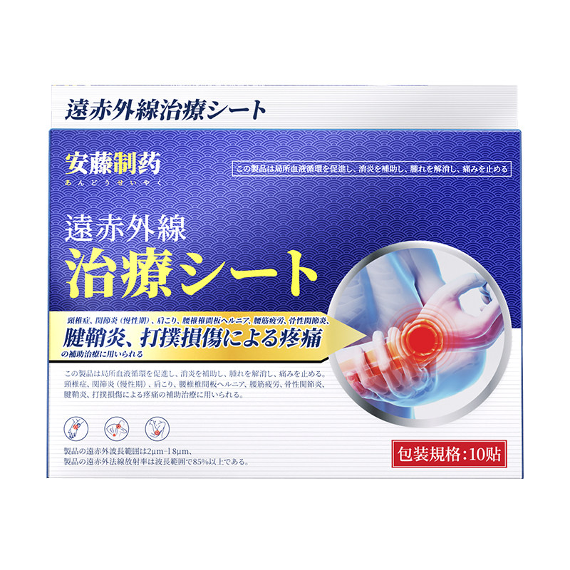 安藤医用腱鞘炎膏药贴大拇指手指关节疼痛手腕止痛凝胶官方旗舰店