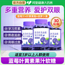 蓝莓叶黄素酯果汁软糖儿童护片青少年成人正品 官方旗舰店眼睛