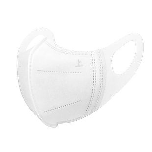 大号口罩大脸专用一次性医用加大夏季薄款200斤3D立体不勒耳黑色