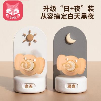 宝宝安抚奶嘴0到3-6个月防胀气一岁以上新生婴儿安抚嘴睡觉防龅牙