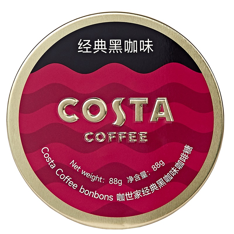 咖世家经典黑咖味咖啡糖