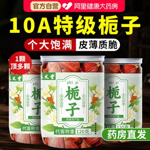 承义堂栀子泡水喝搭野生栀子果中药材官方旗舰店黄红栀子香料正品