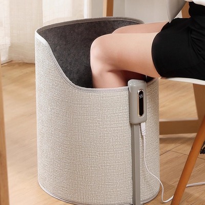 办公室暖腿神器桌下工位电热加热烤腿取暖腿部加热围挡