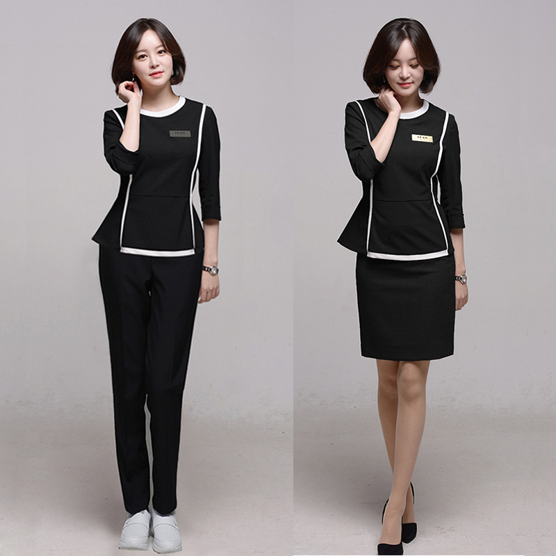 韩式皮肤纹绣理疗美容师工作服