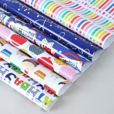 Happy Birthday Gift Wrapping Paper 50*70cm节日生日礼物包装纸