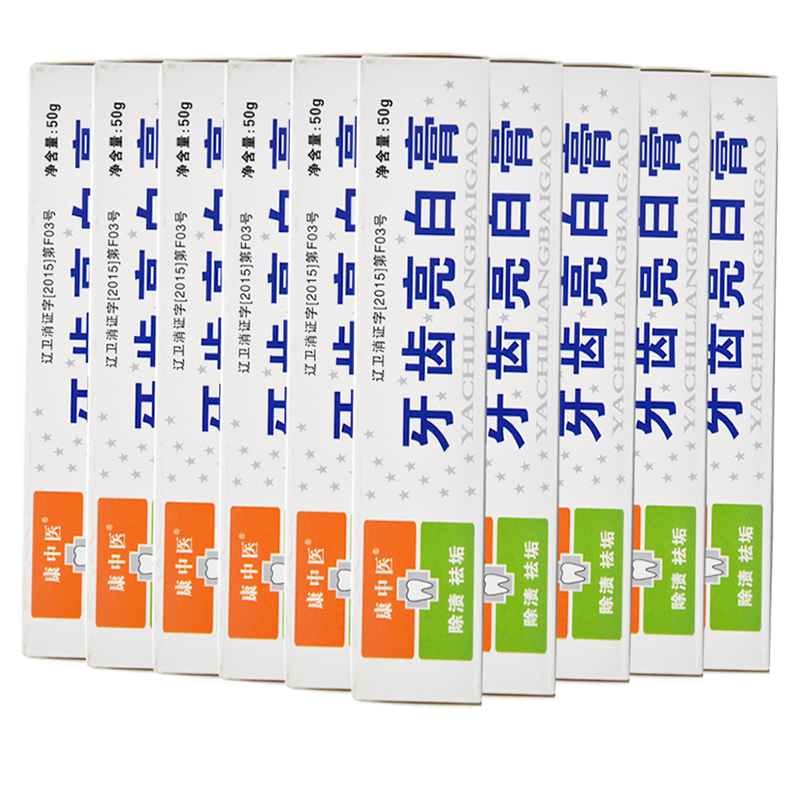 亮白口气清新薄荷香去黄牙膏