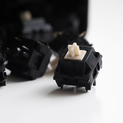 Kailh凯华BCP轴金粉快银轴静音月白轴公主轴V2孤岛鲸落轴机械键盘