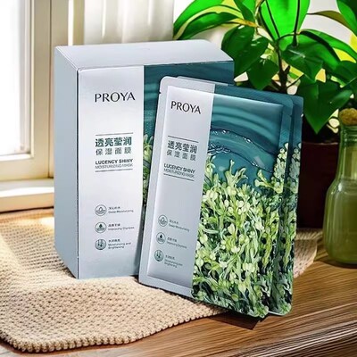 珀莱雅透亮莹润面膜小球藻锁水