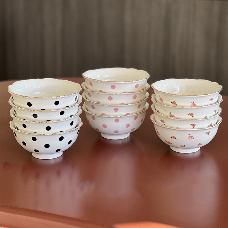 吃面碗家用高级感6寸8寸深碗网红吃饭碗大汤碗特别好看的碗米饭碗