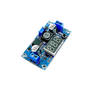 新款 DC-DC可调稳压电源模块 LM2596稳压模块 带电压表显示